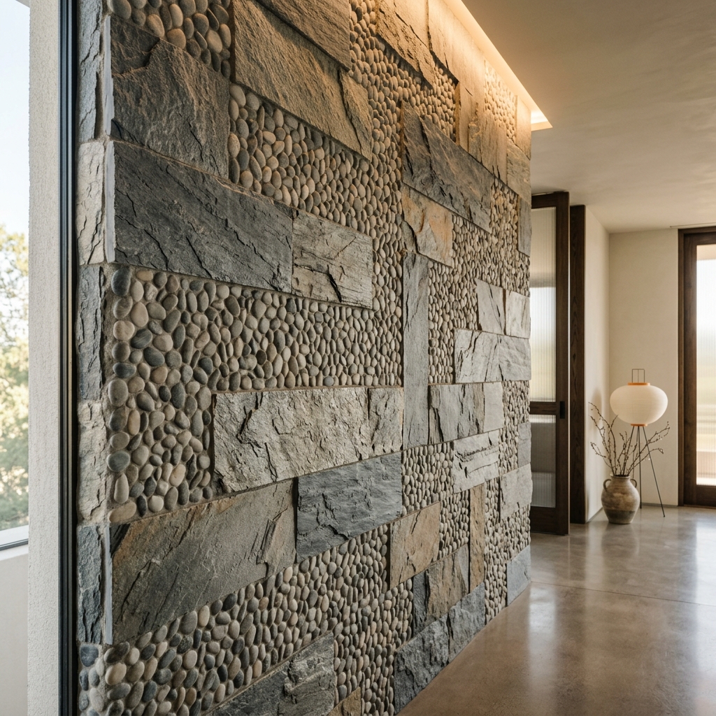 Pebble Mosaic & Stone Cladding Showcase